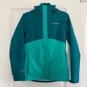 EDDIE BAUER Weatheredge Plus Teal Winter Coat XS